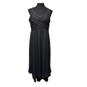 Signature by Robbie Bee Sleeveless Night Dress Black